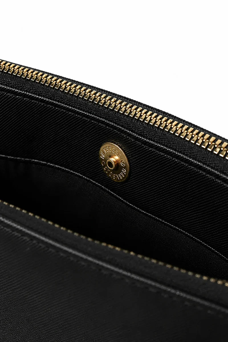 Shoulder Bag with Detachable Strap